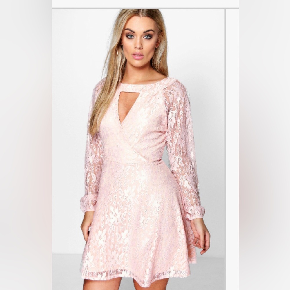 Plus lace skater dress *Never worn*